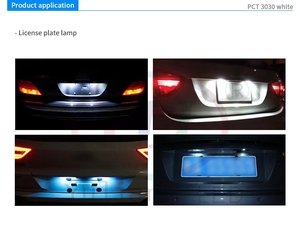 Yuliang LED EMC PCT ชิป LED SMD สีขาว3030 1W RGB สีขาวสำหรับแสงกลางแจ้งแสงยานยนต์ไฟตกแต่ง - Product Image 6