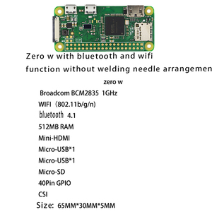 Lorida One-Stop-Service Himbeer Pi Null 2 W WH Modell Pico Kit 2b Himbeer Pi 3 Modell B Null Computer 8GB Himbeer Pi 4