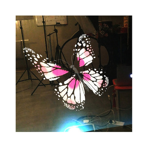 Película projeção adesiva traseira holográfica, tela projetora 3d para janela da loja - Product Image 2