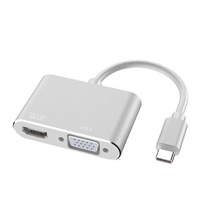 <strong>USB</strong> C to HDMl <strong>VGA</strong> Adapter <strong>USB</strong> Type-C Hub with 4K HDMl 1080P <strong>VGA</strong> - Product Image 4