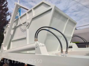 Shacman L3000 Xe Tải Nặng Tipper/Chất Thải Xe Tải 14cbm Đu Cánh Tay Thu gom Rác/Chất Thải Xe Tải Rác - Product Image 6