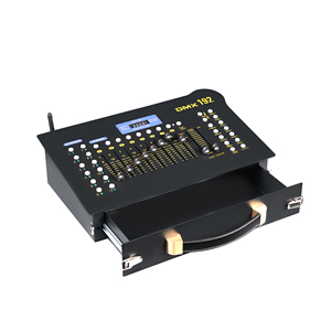 Портативный 2,4G DMX192 беспроводной контроллер освещения сцены заряжается с приемником - Product Image 3