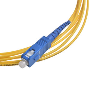 Yüksek performanslı SC FC LC ST APC UPC G652D G657A tek modlu çok modlu Simplex dubleks 3.0mm LSZH/PVC Fiber optik yama kablosu - Product Image 1