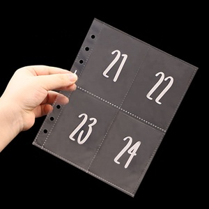 Thay Thế 25 Tờ 100 Phong Bì Tiền Tiết Kiệm Thách Thức A5 Vòng Chất Kết Dính Chèn <span class=keywords><strong>Pre</strong></span>-Dán Nhãn 1-100 Tiền Túi Cho Tiền Mặt - Product Image 2