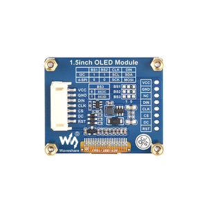 Modulo OLED compatibile da 1.5 pollici Raspberry Pi Jetson Nano SSD1327 chip driver I2C comunicazione supporta le interfacce SPI e I2C - Product Image 2