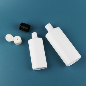 फ्लैट खाली निचोड़ बोतल 100 मिलीलीटर 200 मिली हाथ की क्रीम बोतल के लिए सनस्क्रीन लोशन बोतल - Product Image 3