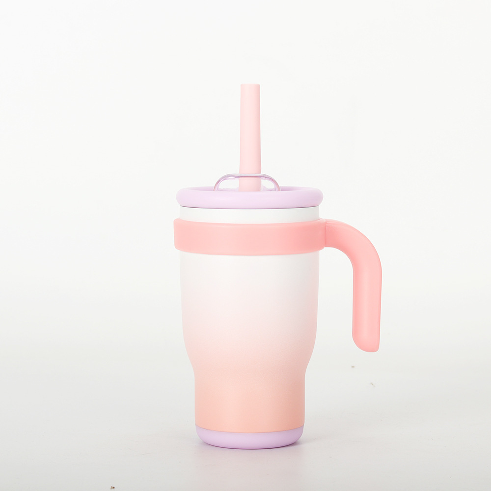 Dégradé rose pêche yau 14oz