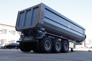 Saving <strong>Manpower</strong> and Time <strong>Costs</strong> 2/3/4 Axle Self Discharge Steel 70ton Rear End Tipper Dump Trailer