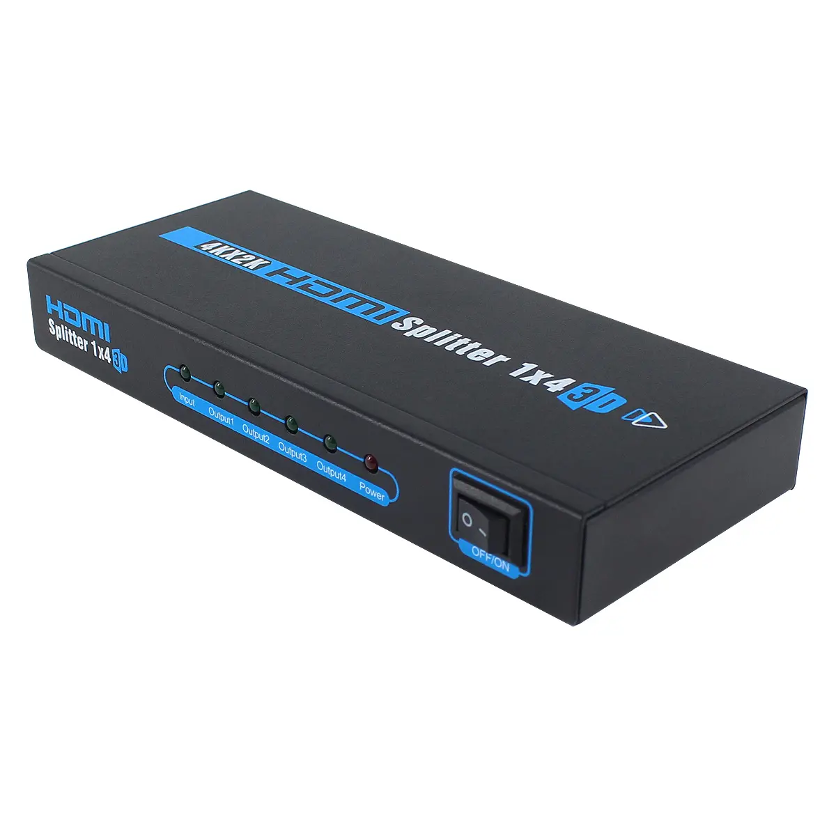 Vente chaude 4K splitter hdmi 1x4 3D 1080P hdmi splitter 1 dans 4 dehors pour TV et DVD Lecteur Chine usine hdmi splitter