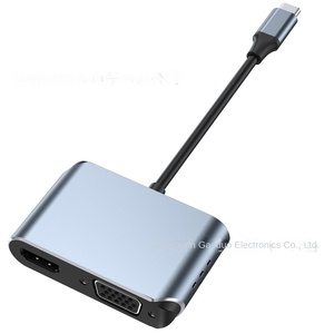 USB3.0 PD電源3.5オーディオ拡張ドッククロスボーダーノートブックコンバータCハブアルミニウムUSB Cアダプタイーサネットコンピュータ - Product Image 6