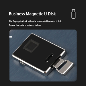 Bloqueo de código secreto Tamaño A5 Notebook Inalámbrico 16GB Unidad USB Logotipo de luz brillante personalizado Banco de energía de cuero PU diario Organizador de oficina - Product Image 5