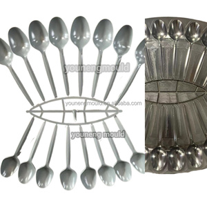 OEM Taizhou <strong>Make</strong> Disposable <strong>Plastic</strong> Cutlery Spoon Spoon Fruit <strong>Fork</strong> <strong>Mould</strong> Factory