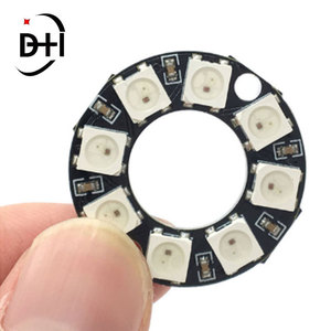 8 Bit WS2812 5050 RGB LED-Modul Intelligentes Vollfarb-RGB-Lampenring-Entwicklungs platine Großer Ring 32mm - Product Image 5