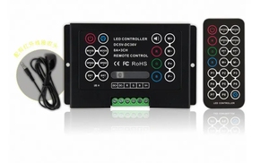 BC-380-8A programmier barer RGB-Controller mit konstanter Spannung und IR-Fernbedienung/Smd 5050 RGB-Beleuchtungs-LED-Controller für LED-Streifen licht - Product Image 2