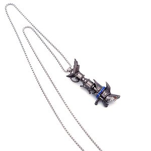 พวงกุญแจโลหะลายเกม jinx พวงกุญแจรูปอาวุธ - Product Image 2
