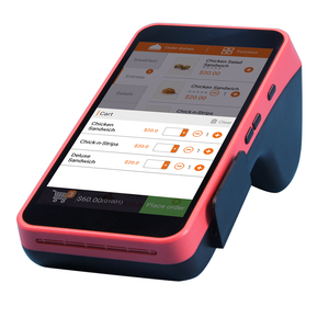 5.5'' IPS HD Display Handheld POS Terminal with 58mm Built-in Thermal Receipt Printer Ticket Printer - Product Image 1