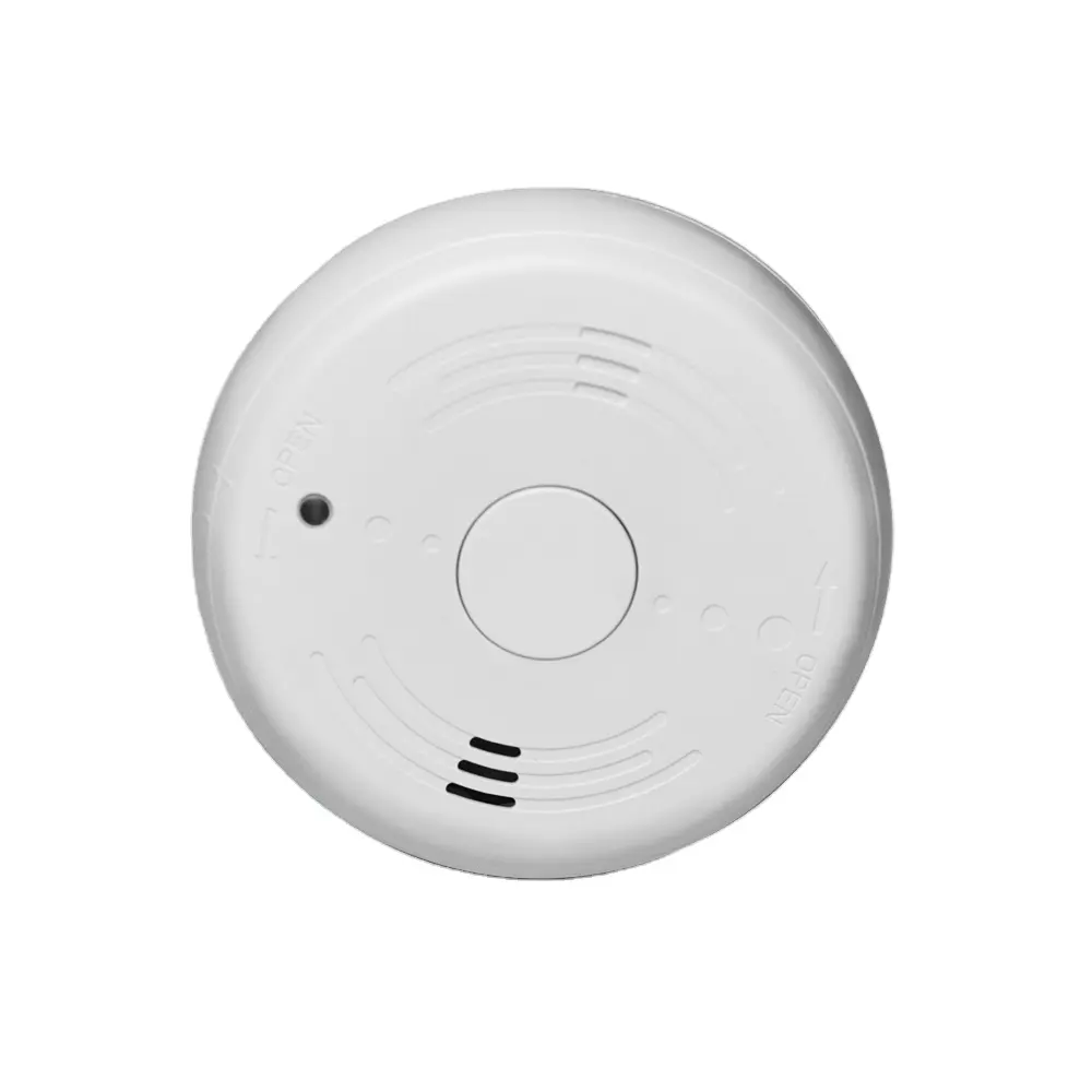 Detector de fumaça sem fio tuya wifi, detector de incêndio, fogo de segurança, celular usado