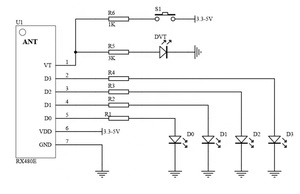 433 MHz Wireless RF Receiver Learning Code Decoder <strong>Module</strong> 4-Channel <strong>Output</strong> DIY Kit for Remote <strong>Control</strong> Encoding 1527