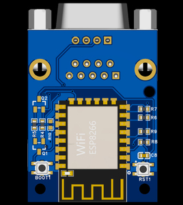 ESP8266 Wi-Fi uzaktan RS232 bağlantısı özelleştirilebilir konektörler programlanabilir Arduino