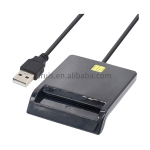 USB Smart <strong>Card</strong> <strong>Reader</strong> for Bank <strong>Card</strong> ICID EMV <strong>Card</strong> <strong>Reader</strong> High Quality for Windows 7 8 10 Linux OS USB-CCID ISO 7816 - Product Image 3