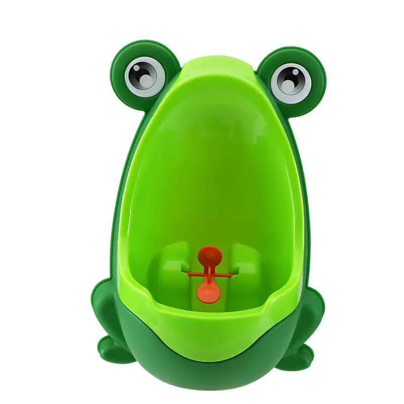 Baby Potty Training Seat Baby Boys Urinal Cartoon Child Frog Standing Wall Home Banheiro Sapo Forma Higiênico Urinol