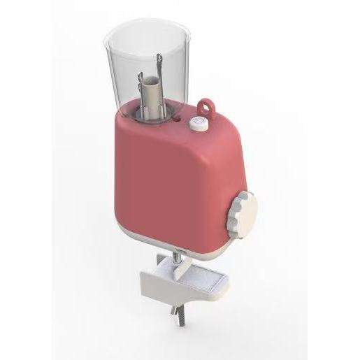 Electric rope braiding machine pink