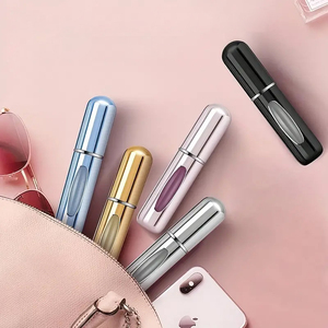 <strong>5ml</strong> 8ml 10ml Mini <strong>Perfume</strong> <strong>Atomizer</strong> Travel Refillable Portable <strong>Empty</strong> Aluminum <strong>Perfume</strong> Oil Spray Refill Bottle - Product Image 4