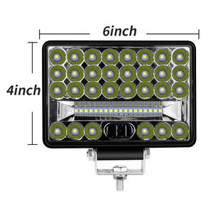 Large Field of View 5 Inch <strong>LED</strong> Work Light 48LED Lights144W Suitable for Cars Trucks t for JP ATV UTV SUV Truck Boat - Product Image 1