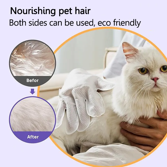 מותאם אישית oem pooging כפפות מגבונים כלבים חתול רטוב מגבונים עבור טיפול יומי בנסיעות