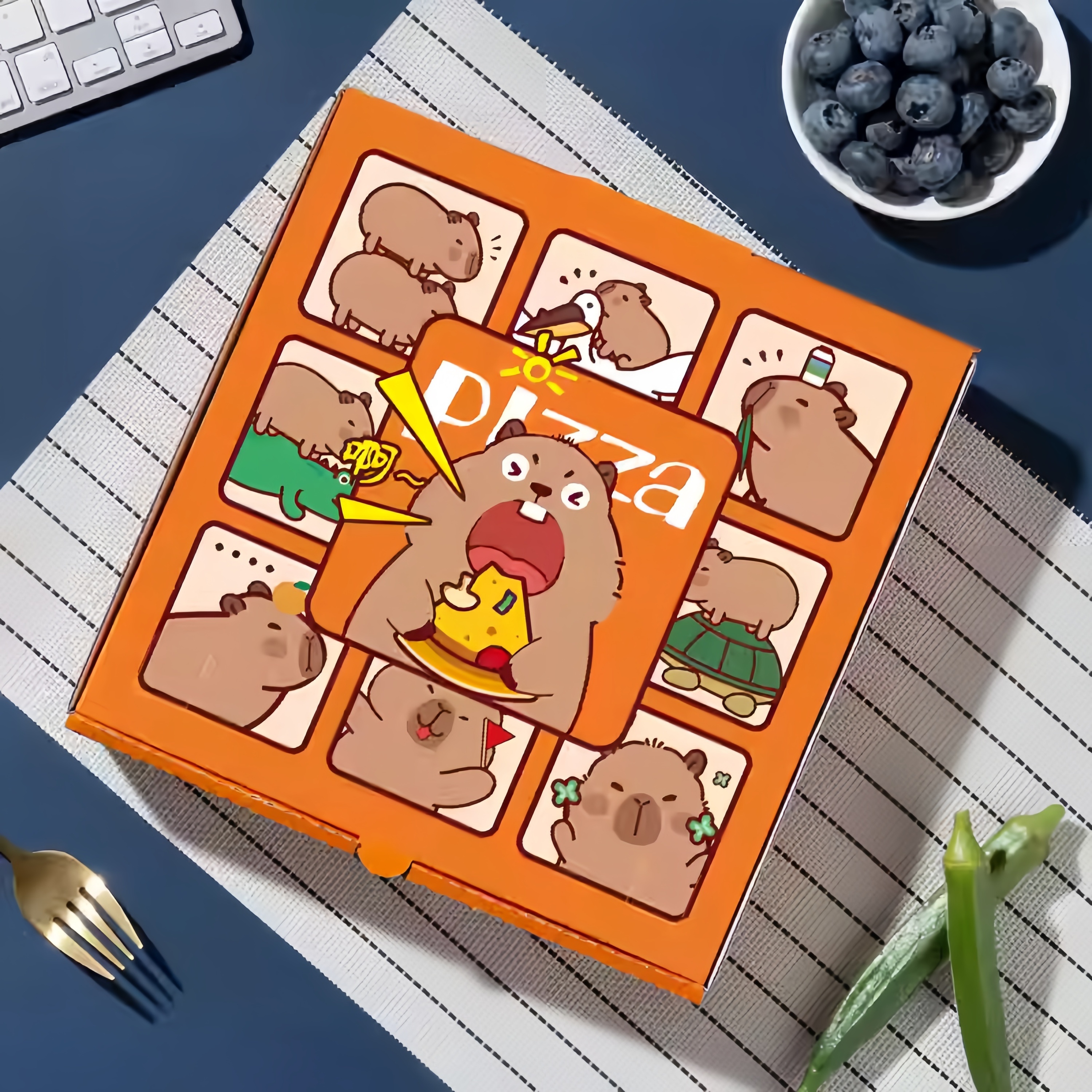 Mixed Color Kraft paper inside
