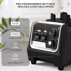 ミキサー電気スムージー商用マジックキッチンクレストマニュアル日本ミートグラインダーブレンダーフードプロセッサー3in1ブレンダー - Product Image 3