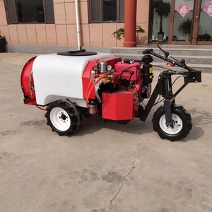 Máy phun thuốc trừ sâu chạy xăng ba bánh, máy phun áp suất cao tự hành cho vườn cây ăn quả, bình chứa 200 gallon - Product Image 5