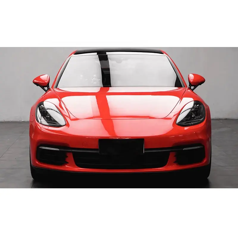 1.52*18 Meter Gloss Wrap Car Vinyl Car Wrapping Film High Quality Red Car Wrap Vinyl Full Body Film Roll