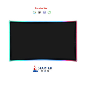43 Inch 3840x2160 C-<strong>Type</strong> LCD <strong>Monitor</strong> Supports HD-MI/VGA Interface Curved LCD <strong>Monitor</strong> with Acrylic Full-framed Running LED - Product Image 3