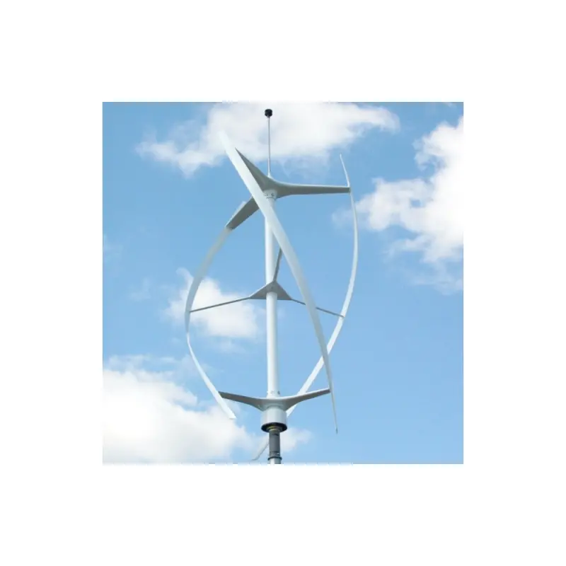 Turbina eólica de eje vertical superventas Generador eólico de tipo helicoidal de 500 vatios 5 Kw para el hogar