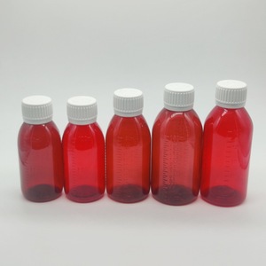10/15/30/<strong>45</strong>/60/100/150ml <strong>Different</strong> Capacity Liquid Plastic Bottles for Juice Syrup Labels - Product Image 1