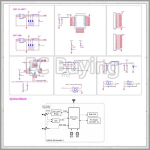 Strumento di sviluppo tecnico ESP32-S2-DevKitC-1-N8R2 ESP32-S2-DevKitC-1 scheda di sviluppo per Arduino