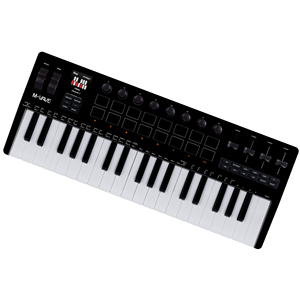 M-VAVE 37 Mini-Key USB MIDI клавиатура контроллер с интегрированием аккорд Режим масштабирования барабанные колодки секвенсор и арпеджиатор - Product Image 6