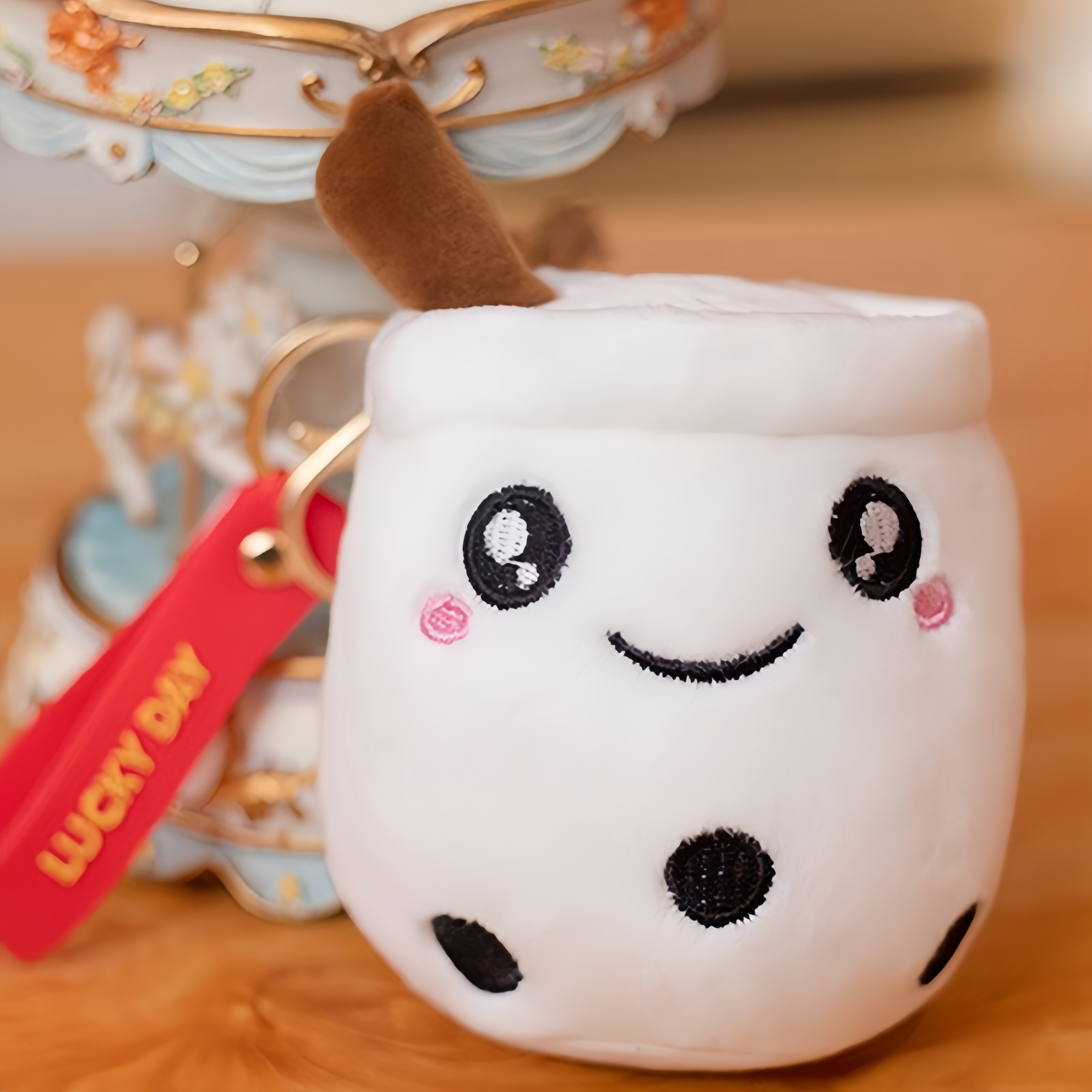Thé aux perles Smiley Blanc