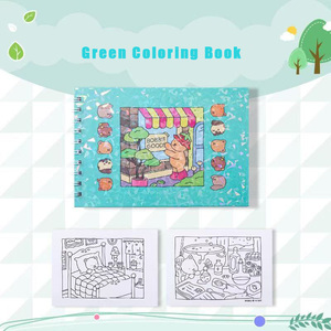 Bo Yi Xuan子供のための高品質ボビーグッズぬりえ本安いぬりえ本描画本 - Product Image 6