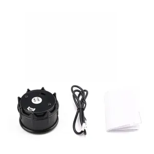 2 "52mm araba oto voltmetre Volt ölçer 8-18V voltaj evrensel dijital mavi Led araba Volt metre siyah yüz kırmızı uyarı - Product Image 5