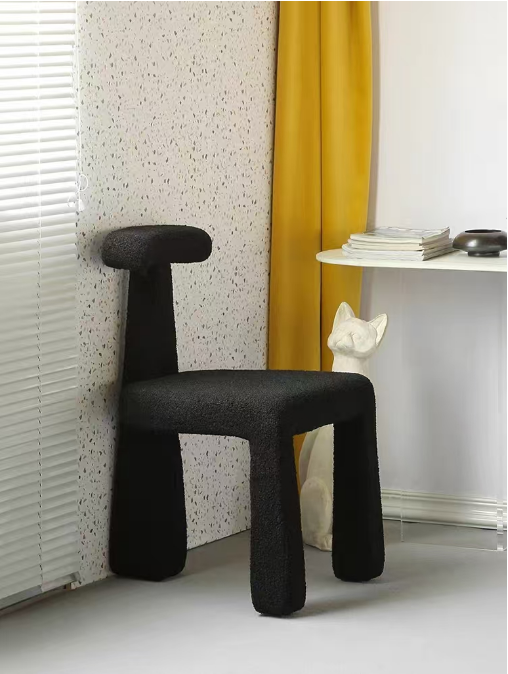 Model B premium suede chair
