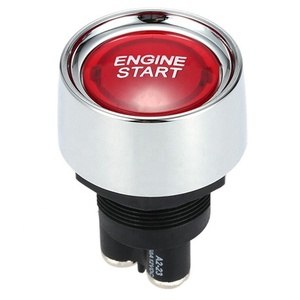 自動車エンジンスタートスイッチユニバーサル22mmプッシュボタンスタートストップスイッチ50A 12VDCエンジン半自動電気自動車ボートスイッチ - Product Image 3
