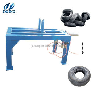 Macchina per il raddoppio e la triplicazione di pneumatici di scarto per il riciclaggio di pneumatici di scarto - Product Image 3