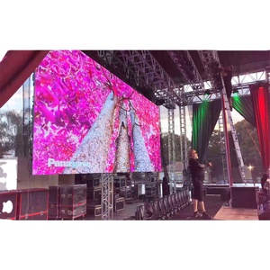 Наружная светодиодная видеостена 5 х3 м для проведения концертов, диджейские будки-Аренда фона 3,91 мм с пиксельным шагом, Подвесные Установки - Product Image 4