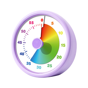 Zhong naier Small MOQ Küchen timer 0-60 Minuten Visual Timer Hochwertige benutzer definierte runde stille Kinder Countdown-Timer für das Studium - Product Image 1