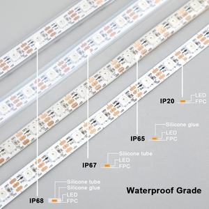 DC5V WS2812B WS2812 WS 2812b 5V 60led/m 144 пикселей RGB Адресуемая WS2812b Светодиодная лента - Product Image 5