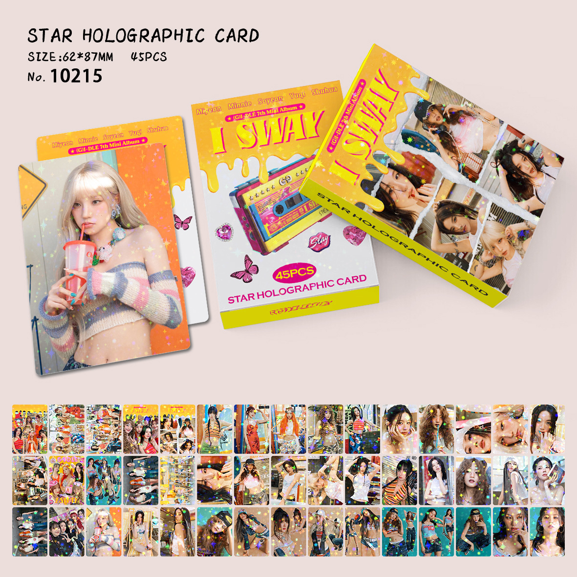 10215-gidle petite carte ciel étoilé