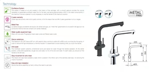 Sang Trọng Chịu Nóng 5 Trong 1 Đun Sôi Làm Lạnh Nhà Bếp Lấp Lánh Nước Sôi Tap Nước Nóng Lạnh Mixer Lọc Vòi Và Vòi - Product Image 3