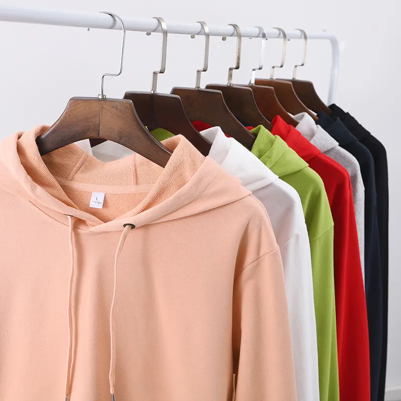 Sudadera con capucha de gran tamaño a la moda 2024 para mujer, sudadera y Jersey con capucha de Color personalizado, sudadera Unisex